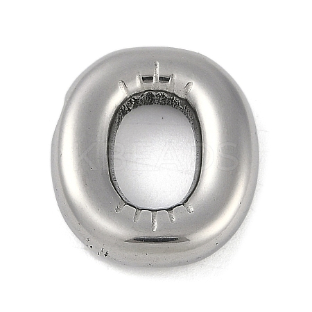 Anti-Tarnish 304 Stainless Steel Pendants STAS-K256-25O-P-1