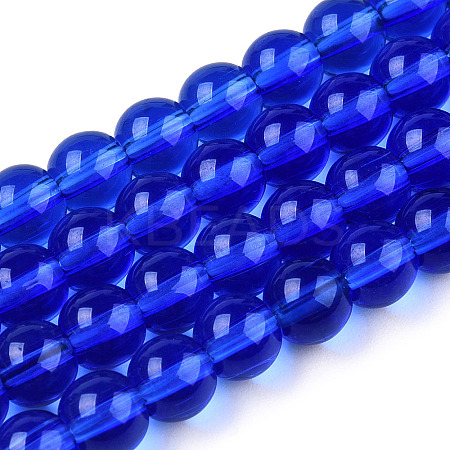 Transparent Glass Beads Strands LS-GLAA-T032-T4mm-16-1