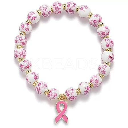 Alloy Enamel Charm Bracelets ZK7780-2-1