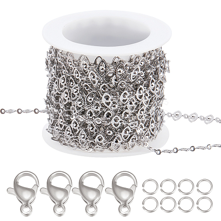 DIY Chain Bracelet Necklace Making Kit DIY-BBC0001-67-1