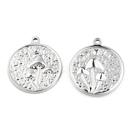 Non-Tarnish 201 Stainless Steel Pendants X-STAS-N098-143P-1