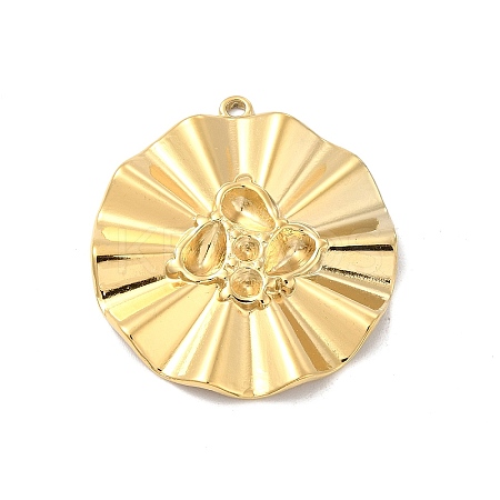 Ion Plating(IP) 304 Stainless Steel Pendants Rhinestone Settings STAS-B032-17G-1