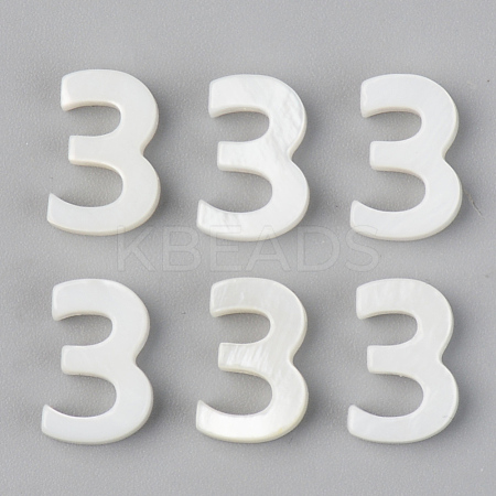 Natural Freshwater Shell Beads X-SSHEL-R048-005-03-1