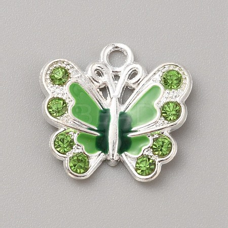 Alloy Enamel Pendants FIND-WH0417-27C-1