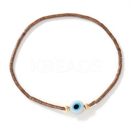 1Pc Glass Seed Beads Stretch Bracelets KP5513-15-1