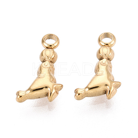304 Stainless Steel Charms STAS-T067-89G-1