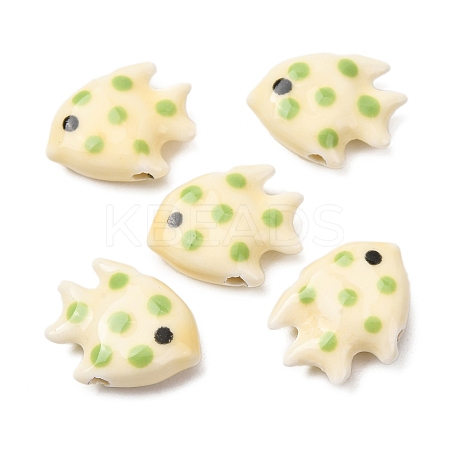 Handmade Porcelain Beads PR-Z001-02B-1