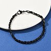 201 Stainless Steel Link Chain Bracelets for Men Women BJEW-B143-03EB-2