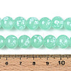 Baking Paint Glass Beads Strands DGLA-N015-10mm-07-4