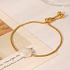 Fashion Stainless Steel Boston Link Chains Slider Bracelets LS-EE0272-5