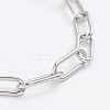 Tarnish Resistant 304 Stainless Steel Paperclip Chains STAS-I146-01P-4