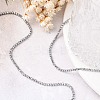 Non-Magnetic Synthetic Hematite Beads Strands X-G-G093-3mm-5