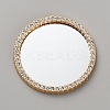 Alloy Rhinestones & Glass Makeup Mirror for Phone Cases Phone AJEW-WH0604-08G-G-1