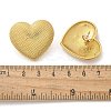 304 Stainless Steel Stud Earrings EJEW-C137-01G-3