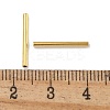 Brass Tube Beads KK-B120-03I-G-3