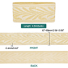 Ethnic Style Polyester Ribbon OCOR-WH0080-68-2