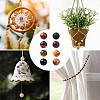 270Pcs 6 Styles Natural Waxed Wooden Beads WOOD-YW0001-51-6