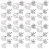 120Pcs 3 Size Iron Stud Earring Findings STAS-SP0001-51P-1