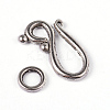 Tibetan Silver Hook and Eye Clasps LS-LF1277Y-3