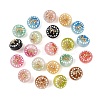 Spray Paint Luminous Resin & Alloy Beads RE-CBAC4C7-16-2