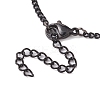 Adjustable 304 Stainless Steel Curb Chains Necklaces Making AJEW-JB01214-03-3