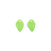 Transparent Acrylic Charms TACR-T012-04-3