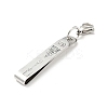 Tarnish Resistant 304 Stainless Steel Pendant Decorations LS-STAS-C056-11P-3
