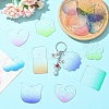 20Pcs Acrylic Pendants OACR-YW0002-36C-5