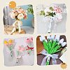 20Pcs 10 Colors Glass & Alloy Angel Brooch JEWB-WR00001-7