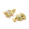 Rack Plating Real 18K Gold Plated Brass Pendants KK-B077-02A-2