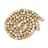 Baking Paint Glass Bead Strands GLAA-H031-01B-06-3