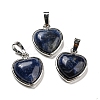 Natural Sodalite Pendants G-I358-A25-1