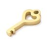 Ion Plating(IP) 304 Stainless Steel Charms STAS-N104-05G-2
