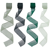 4 Rolls 4 Colors Polyester Ribbon OCOR-PH0002-73-1