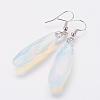 Opalite Dangle Earrings EJEW-G218-A05-2