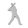 Non-Tarnish 304 Stainless Steel Pendants STAS-B062-01B-P-1