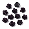 Camellia Resin Cabochons MRMJ-WH0064-51B-09-2