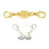 12Sets 2 Colors Brass Magnetic Clasps Converter KK-FS0001-95-2
