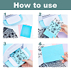 Plastic Embossing Folders DIY-WH0186-10-4