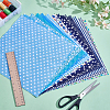 28Pcs 2 Styles Cotton Fabric DIY-PH0036-28-4
