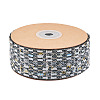 10 Yards Polyester Ribbon with Metallic Trimming OCOR-TAC0034-01-10