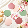 Magibead 8Pcs 4 Styles PU Leather Cup Mats AJEW-MB0001-09B-6