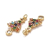 Cubic Zirconia Pendants LS-KK-E262-07G-3