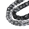 Crackle Transparent Glass Beads Strands GLAA-N062-4mm-02-4
