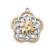 304 Stainless Steel Pendants STAS-A126-03A-GP-1