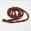 Natural Red Jasper Beads Strands X-G-F328-20-2
