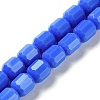 Opaque Glass Beads Strands GLAA-G112-03D-1