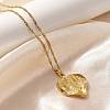 Summer Beach 304 Stainless Steel Pendant Rope Chain Necklaces for Women LS-STAS-Z108-01G-03-3