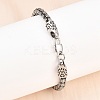316 Surgical Stainless Steel Link Bracelets BJEW-C125-14-1