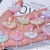 Luminous Opaque Resin Cabochons CRES-L045-14-1